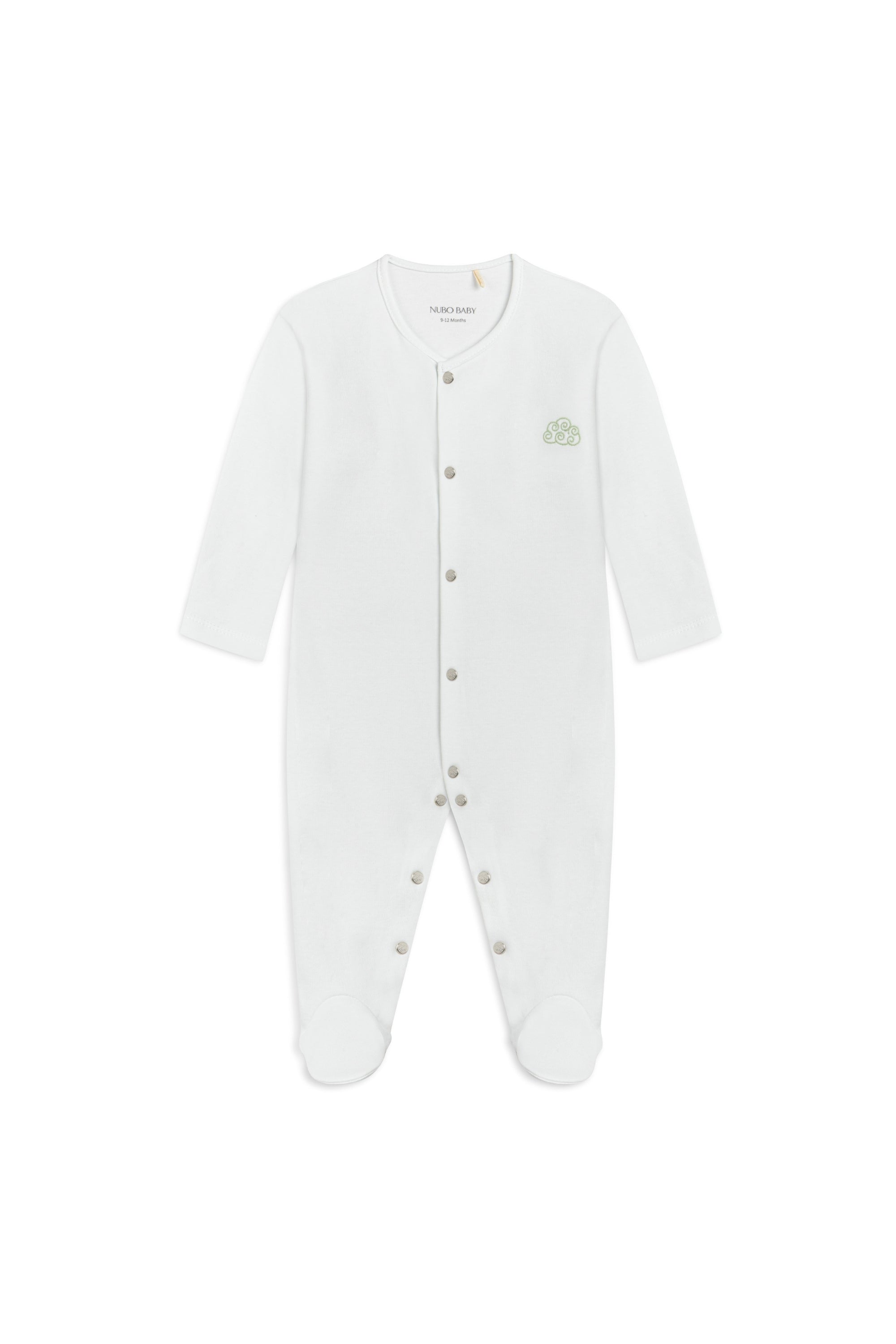 Bulut Nakışlı Pijama Tulum