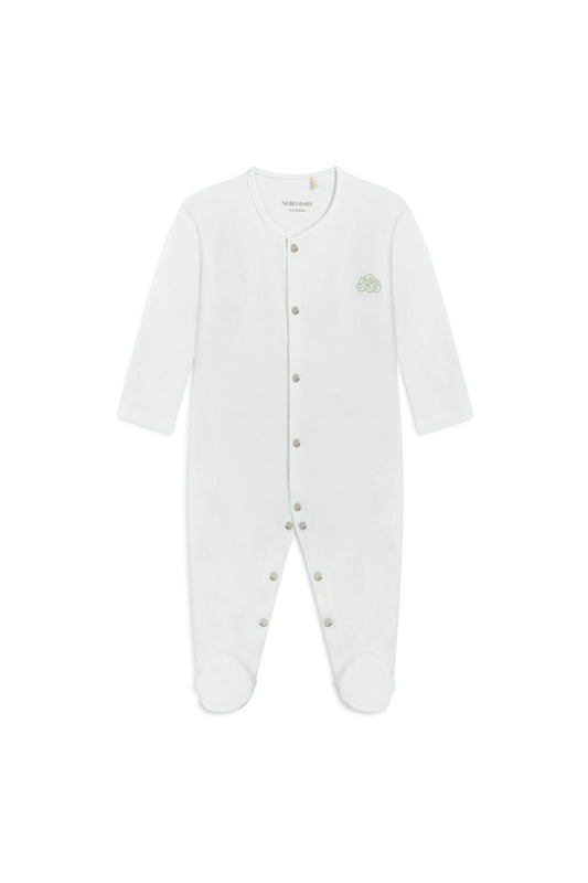 Bulut Nakışlı Pijama Tulum