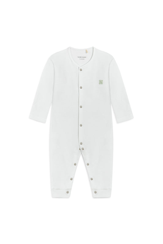 Monogram Nakışlı Pijama Tulum