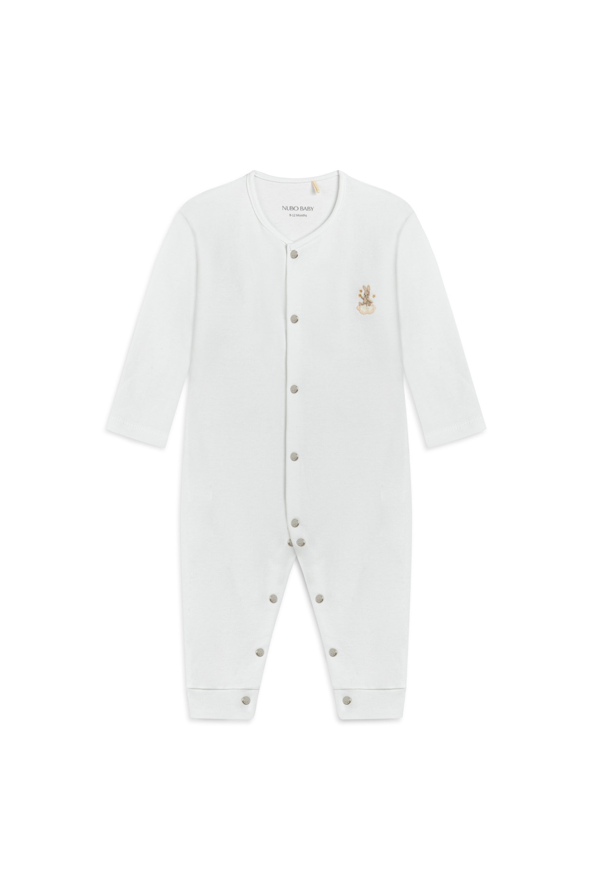 Tavşan Nakışlı Pijama Tulum