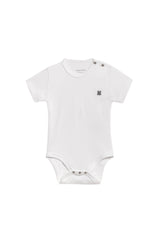  Kısa Kollu Monogram Nakışlı Body