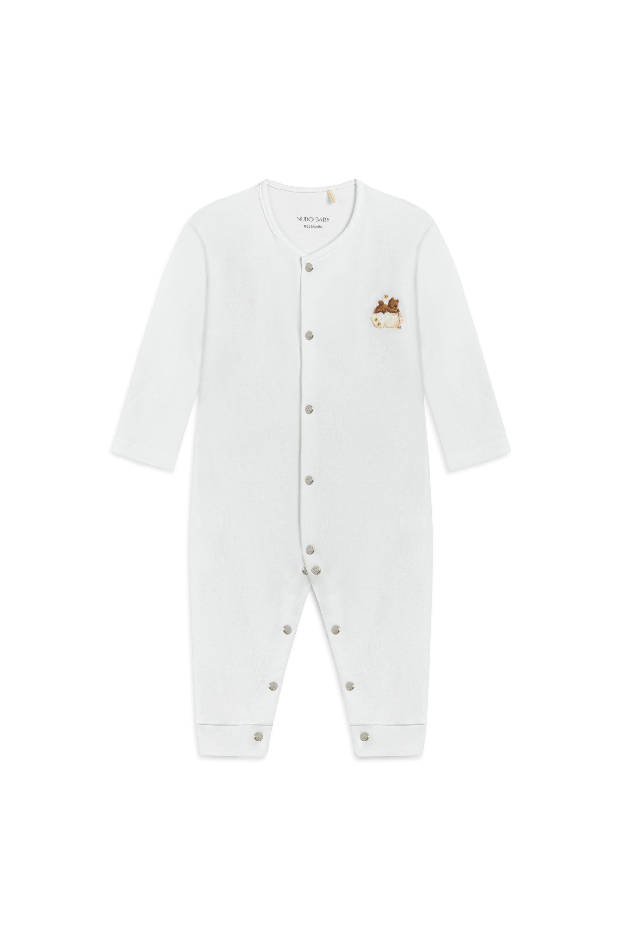 Teddy Nakışlı Pijama Tulum